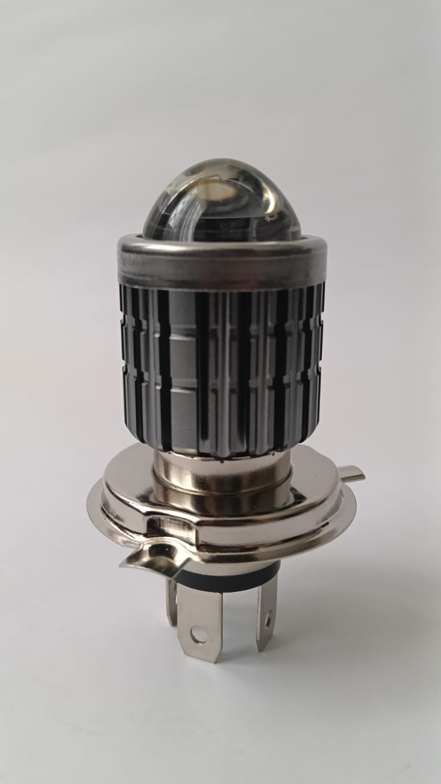 BOMBILLO H4 LUPA BICOLOR ECONÓMICO (H4-YY-COB)